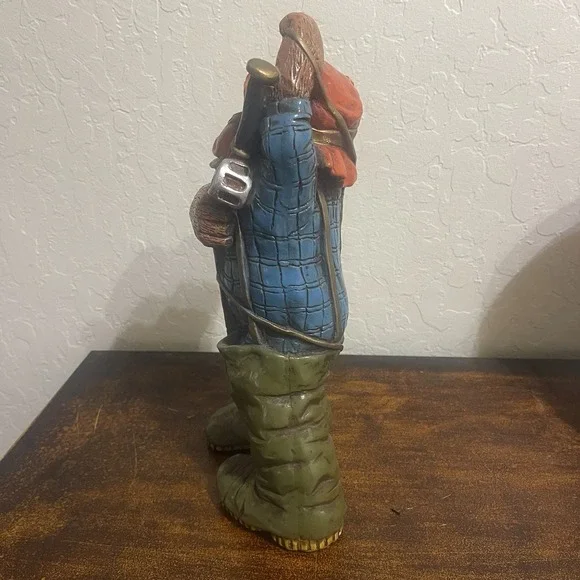 VTG 1976 Progressive Art Products 13" Fishing Monkey - Picture 4 of 8